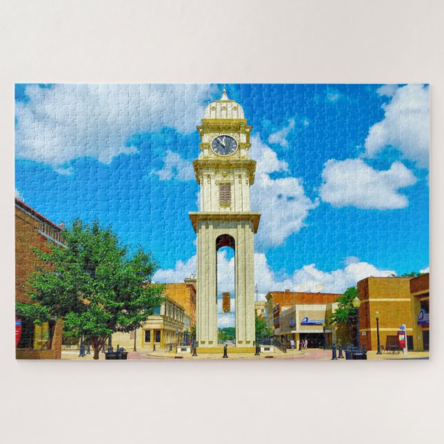 Puzzle Nos encanta Dubuque en Iowa. (Horizontal)