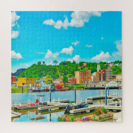 Puzzle Nos encanta Dubuque en Iowa.