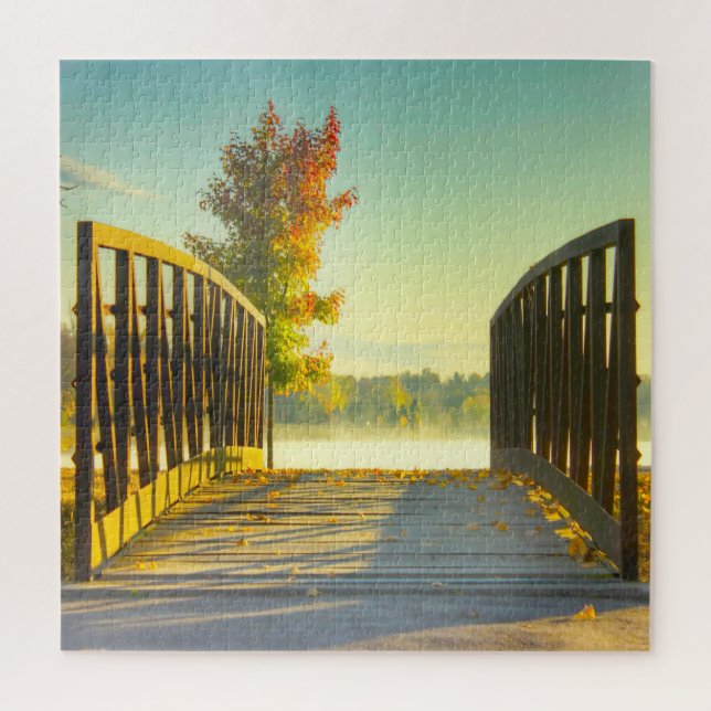 Puzzle Nos encanta el arroyo de cobre en Iowa. (Vertical)