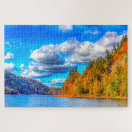 Puzzle Nos encanta el lago Devils Wisconsin.