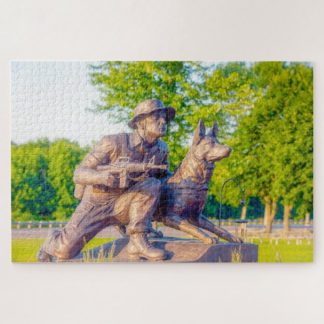 Puzzle Nos encanta el Parque Memorial Neillsville Wiscons (Horizontal)