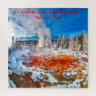 Puzzle Nos encanta el Parque Nacional Yellowstone