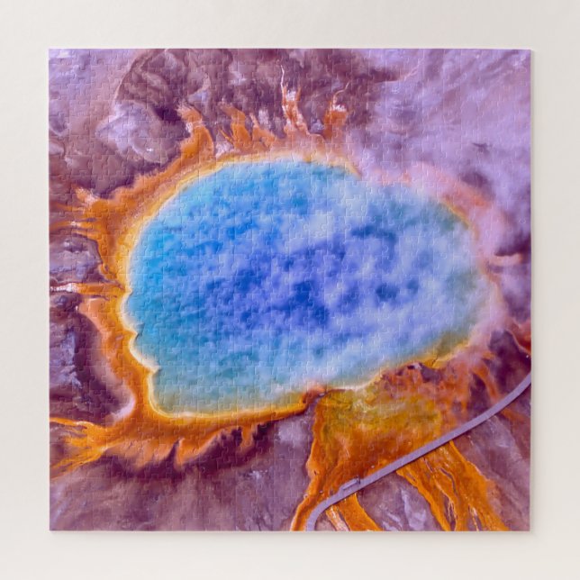 Puzzle Nos Encanta El Wyoming De La Primavera Termal. (Vertical)