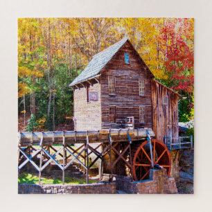 Puzzle Nos encanta Grist Mill West Virginia.