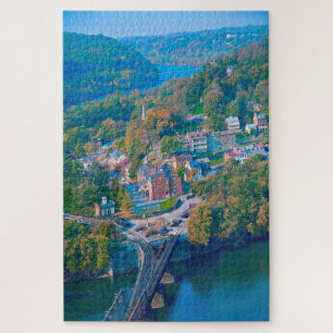 Puzzle Nos encanta Harpers Ferry West Virginia.