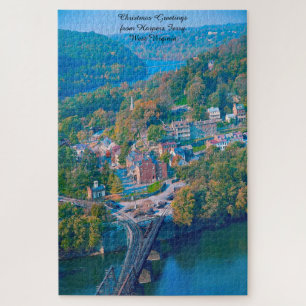 Puzzle Nos encanta Harpers Ferry West Virginia. Rompecabe