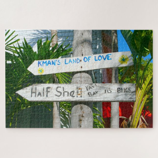Puzzle Nos encanta Key West en Florida (Horizontal)