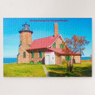 Puzzle Nos encanta la isla de arena Wisconsin. Rompecabez