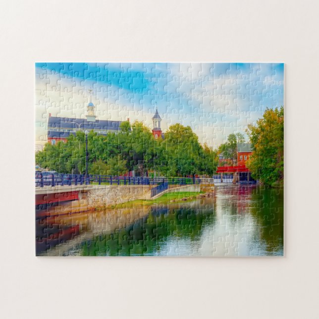 Puzzle Nos encanta Laconia New Hampshire (Horizontal)