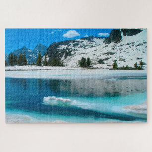 Puzzle Nos encanta Lake Solitude Wyoming