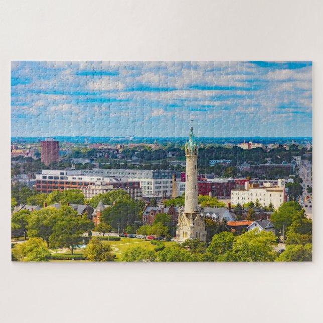 Puzzle Nos encanta Milwaukee Wisconsin. (Horizontal)