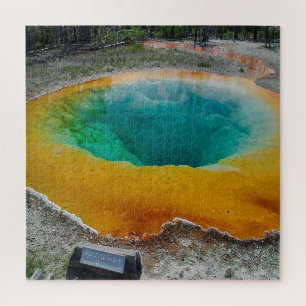 Puzzle Nos encanta Morning Glory Pool Wyoming.