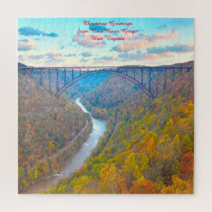 Puzzle Nos encanta New River Gorge West Virginia.