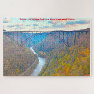 Puzzle Nos encanta New River Gorge West Virginia. Rompeca