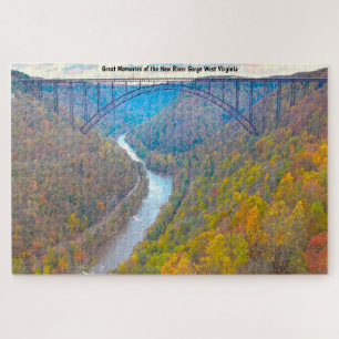 Puzzle Nos encanta New River Gorge West Virginia. Rompeca