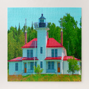 Puzzle Nos encanta Raspberry Island Wisconsin.