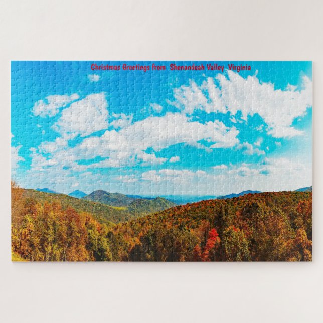 Puzzle Nos encanta Shenandoah Valley Virginia. Rompecabez (Horizontal)