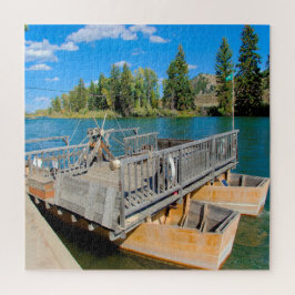Puzzle Nos encanta Snake River Ferry Wyoming.