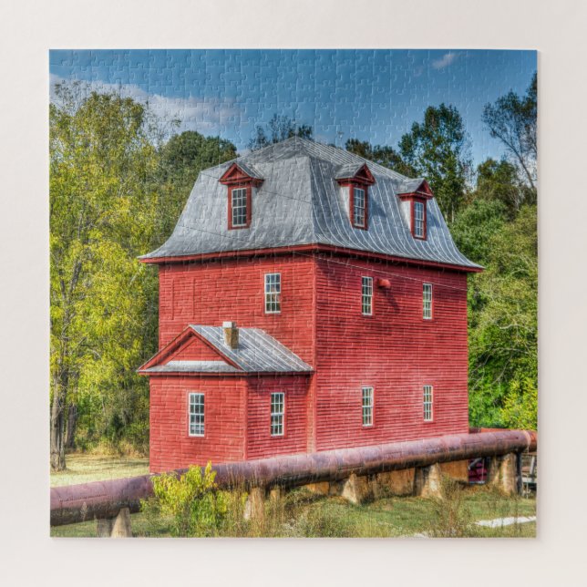 Puzzle Nos encanta The Big Otter Mill Virginia. (Vertical)