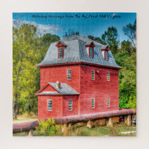 Puzzle Nos encanta The Big Otter Mill Virginia Jigsaw Puz