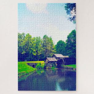Puzzle Nos encanta The Mill Pond Virginia.
