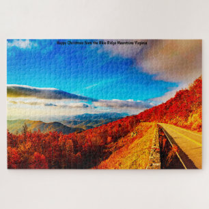 Puzzle Nos encantan las montañas Blue Ridge Virginia. Jig
