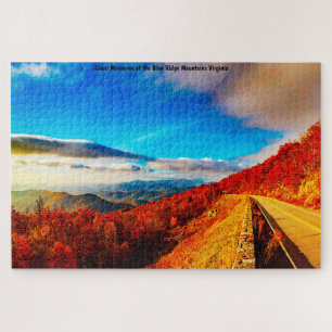 Puzzle Nos encantan las Montañas Blue Ridge Virginia. Rom