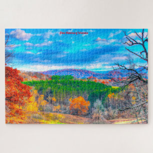 Puzzle Nos encantan los bosques en Wisconsin. Rompecabeza