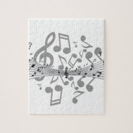 Puzzle Notas de la música