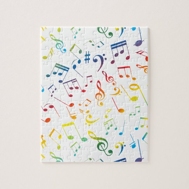 Puzzle Notas musicales 4 (Vertical)