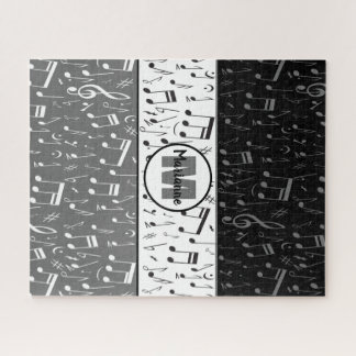 Puzzle
Notas musicales en blanco y negro