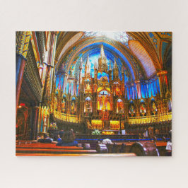 Puzzle Notre Dame Montreal.