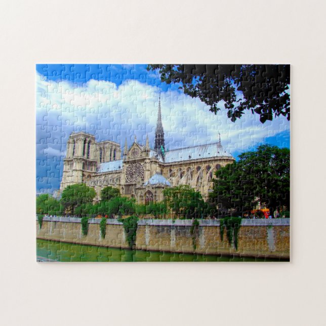 Puzzle Notre Dame Paris. (Horizontal)