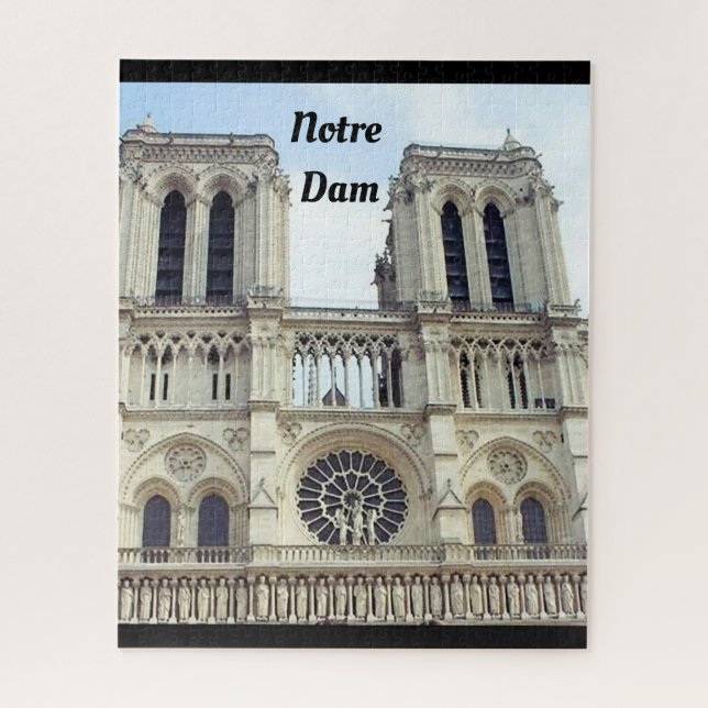 PUZZLE NOTRE DAME PARIS FRANCE (Vertical)