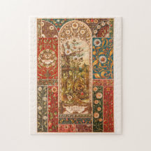 Nouveau Art Nouveau flor de estaño floral