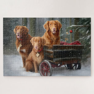 Puzzle Nova Scotia Duck Toller Retriever Nevada Trineo