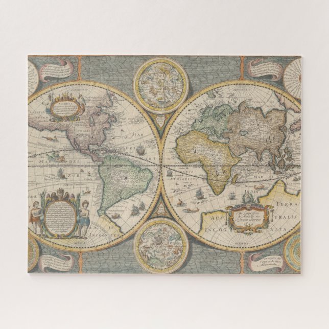 Puzzle Nova Tocio Terrarum Orbis Geographica (Horizontal)