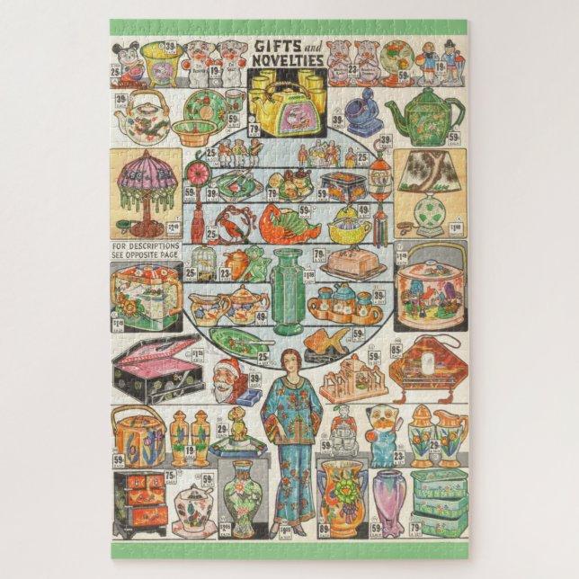 Puzzle Novedades de regalo (Vertical)