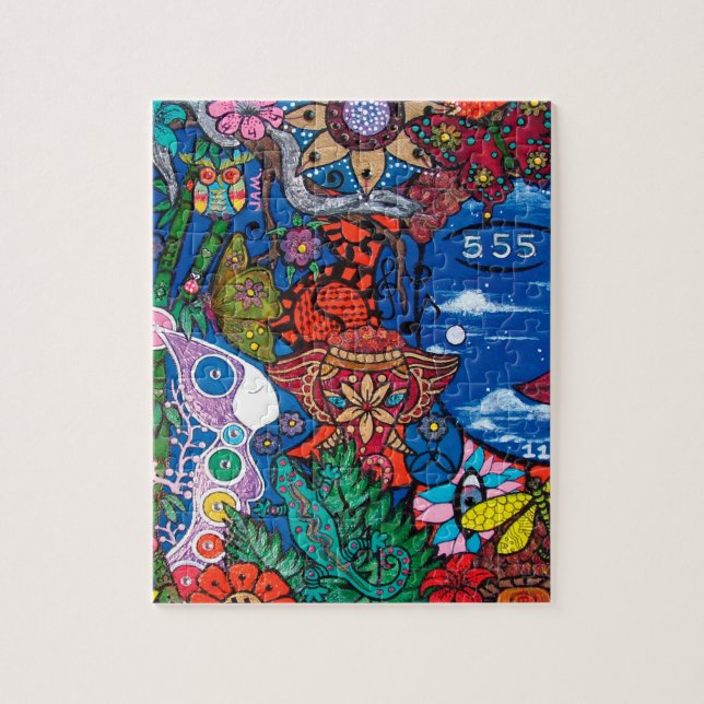 Puzzle Novedades espirituales Buda, pintura pacífica (Vertical)