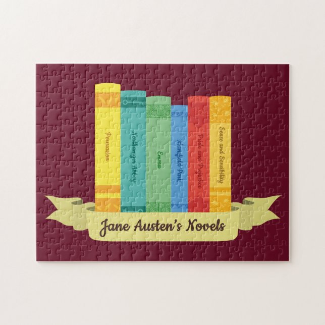 Puzzle Novelas de Jane Austen III (Horizontal)