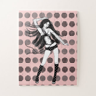 Puzzle novia bailarina rosa