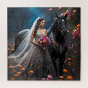 Puzzle Novia encantada y su acero