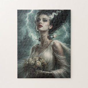 Puzzle Novia Eterna: Belleza Nacida del Relámpago