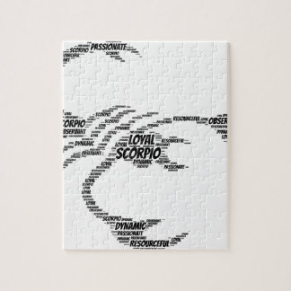 Puzzle Nube de la palabra del Rótulo del zodiaco de la