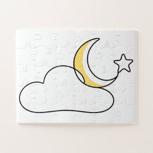 Puzzle Nube y Estrellas Soñadoras