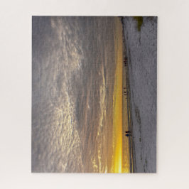 Puzzle Nubes de cirrocumulus en Fort Myers Beach Sunset, 