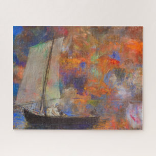 Puzzle Nubes de flores de Odilon Redon
