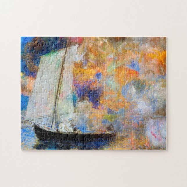 Puzzle Nubes de flores, Redon (Horizontal)