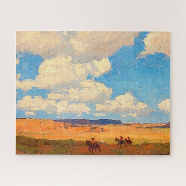 Puzzle Nubes de Verano Edgar Payne (Horizontal)