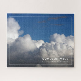 Puzzle Nubes esponjosas en un cielo azul Ceruleño